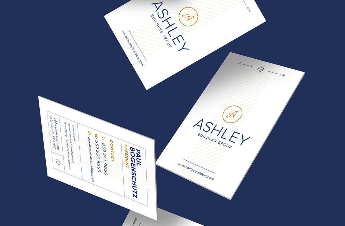 Ashley Builders Business Cards